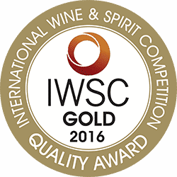 IWSC 2016 Gold Award